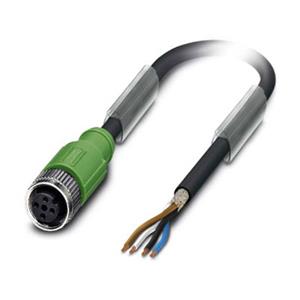 Phoenix Contact - 1500716 Sensor-/actor connector, geassembleerd M12 Bus, recht 10 m Aantal polen: 4 1 stuks