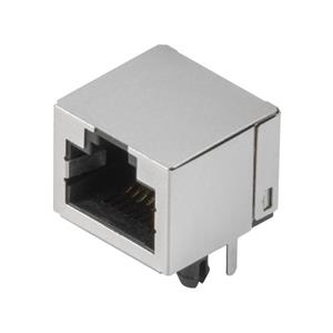 Weidmüller RJ45-Steckverbinder CAT 5 Buchse, Einbau horizontal RJ45C5 T1U 2.8N4N TY Silber, Schwarz