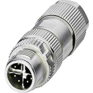 phoenixcontact Phoenix Contact 1417430 Sensor/actuator dataconnector M12 Aantal polen: 8P8C Stekker, recht 1 stuk(s)