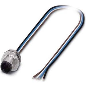 Phoenix Contact - 1693762 Sensor-/actor-steekconnector M12 Stekker, inbouw 0.50 m Aantal polen: 4 1 stuks