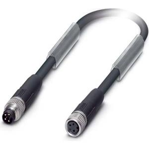phoenixcontact Phoenix Contact 1543359 Sensor/actuator dataconnector, geassembleerd M8 Aantal polen: 4 Stekker, recht, Bus, recht 2.00 m 1 stuk(s)