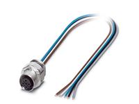 phoenixcontact Phoenix Contact 1519998 Sensor/actuator steekconnector M12 Aantal polen: 5 Bus, inbouw 0.50 m 1 stuk(s)