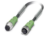 phoenixcontact Sensor-/Aktor-Steckverbinder, konfektioniert M12 Stecker, gerade, Buchse, ge
