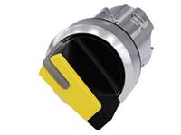Siemens 3SU10522BF300AA0 3SU1052-2BF30-0AA0 Knebelschalter Knebel Gelb 1 x 90° 1St.