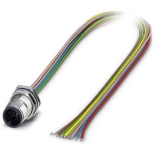 phoenixcontact Phoenix Contact 1551914 Sensor/actuator steekconnector M12 Aantal polen: 8 Stekker, inbouw 0.50 m 1 stuk(s)