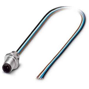 phoenixcontact Phoenix Contact 1530595 Sensor/actuator steekconnector M5 Aantal polen: 4 Stekker, inbouw 0.50 m 1 stuk(s)