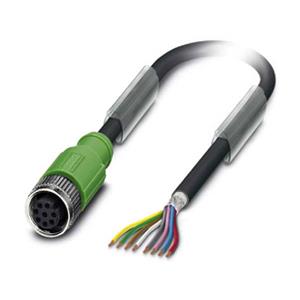 Phoenix Contact - 1522891 Sensor-/actor connector, geassembleerd M12 Bus, recht 10 m Aantal polen: 8 1 stuks