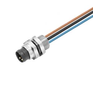 Weidmüller 1861280000 Sensor-/actor-steekconnector M8 Stekker, inbouw Aantal polen: 3 1 stuks