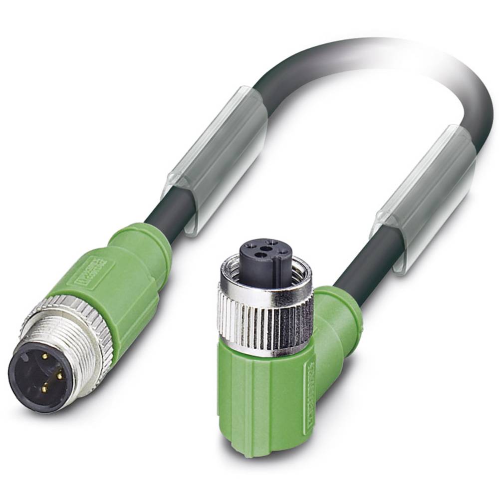 phoenixcontact Sensor-/Aktor-Steckverbinder, konfektioniert M12 Stecker, gerade, Buchse, ge