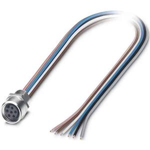 phoenixcontact Phoenix Contact 1542677 Sensor/actuator steekconnector M8 Aantal polen: 6 Bus, inbouw 0.50 m 1 stuk(s)