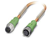 phoenixcontact Sensor-/Aktor-Steckverbinder, konfektioniert M12 Stecker, gerade, Buchse, ge