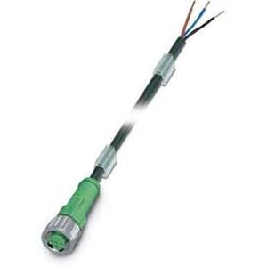 phoenixcontact Phoenix Contact 1522590 Sensor/actuator connector, geassembleerd M12 Aantal polen: 8 Bus, recht 1.50 m 1 stuk(s)