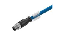 Weidmüller Sensor-/Aktor-Datensteckverbinder, konfektioniert M12 Stecker, gerade 1.00m P