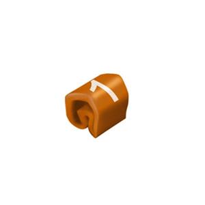 Weidmüller CLI C 1-3 BR/WS 1 MP Markeerring Opdruk 1 Buitendiameter 2.5 tot 5 mm 0252611506
