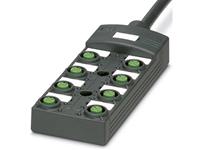 Phoenix Contact - Passieve sensor/actorbox M12-verdeler met kunstof schroefdraad SACB-8/16- 5,0PUR SCO P 1452547  1 stuks