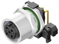 Weidmüller Sensor-/Aktor-Einbausteckverbinder M12 Buchse, Einbau horizontal Polzahl: 5 1