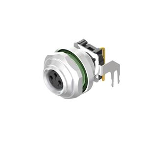 Weidmüller 2424280000 Sensor/actuator steekconnector M8 Aantal polen: 3 Stekker, inbouw horizontaal 10 stuk(s)