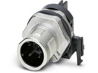 phoenixcontact Sensor-/Aktor-Einbausteckverbinder M12 Stecker, Einbau Polzahl: 4 10St.