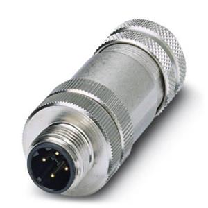 Phoenix Contact - 1521258 Sensor-/actor-data connector M12 Stekker, recht Aantal polen: 4 1 stuks