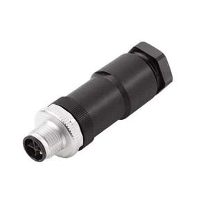 Weidmüller Sensor-/Aktor-Steckverbinder, unkonfektioniert M12 Stecker, gerade Polzahl: 4