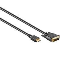 Goobay HDMI - DVI-D single-link Kabel 1,5m
