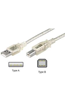 Goobay USB 2.0 Kabel - Printerkabel - 