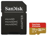 SanDisk Extreme micro SDHC, SDSDQXL-032G-G46A, 32 GB