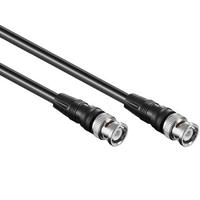 S-IMPULS BNC-Kabel, 5m, 50Ω, Stecker/Stecker, schwarz