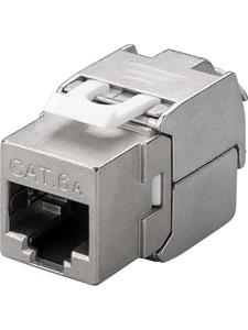 Goobay 90864. Aansluiting(en): RJ-45, Kabel standaard: Cat6a, Kabelafscherming: S/UTP (STP). Aantal per verpakking: 1 stuk(s)
