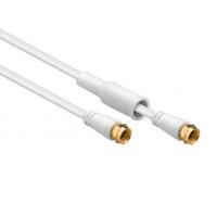 Pro Platte SAT-antennekabel (80 dB) 2x afgeschermd weerbestendig 7,5m