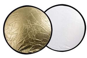 Reflectiescherm 2 in 1 R-30GS Goud/Zilver 30 cm