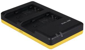 Panasonic Duo oplader voor 2 camera accu's  VW-VBK180 en VW-VBK360