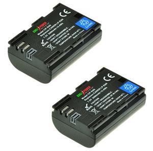 Chilipower LP-E6N accu voor Canon - 2000mAh - 2-Pack