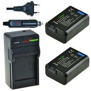 Chilipower 2 x NP-FW50 accu's voor Sony - inclusief oplader en autolader - Origineel 