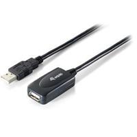 Kabel usb 2.0 aktiv 5m lang Equip