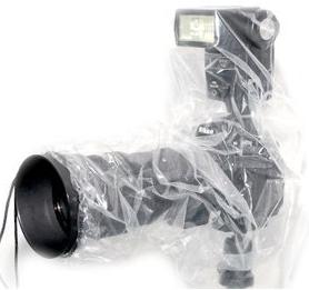 jjc Handige Regenhoes voor DSLR en systeemcamera's - 2 stuks