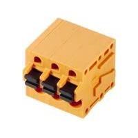 Weidmüller LMF 5.08/03/90 3.5SN OR BX Federkraftklemmblock 2.5mm² Polzahl 3 Orange 90St.