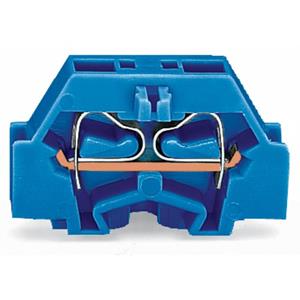 Wago Einzelklemme 6mm Zugfeder Belegung: N Blau 200St.