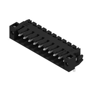 Weidmüller SL-SMT 3.50/10/90LF 3.2SN BK BX Male connector Totaal aantal polen 10 Aantal rijen 1 Totaal aantal polen 10 42 stuk(s)