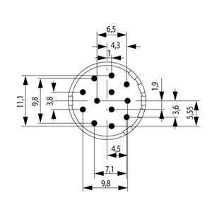 Weidmüllerlerlerlerlerlerlerlerlerlerlerlerlerlerlerlerlerlerlerlerlerlerlerlerlerlerlerlerlerlerler 1224150000 Businzetstuk 12 Solderen 1 stuk(s)