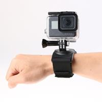 3 in 1 Hand Wrist Arm Leg Straps 360-degree Rotation Mount for GoPro HERO6 /5 /5 Session /4 Session /4 /3+ /3 /2 /1 Xiaoyi and Other Action Cameras(Black)