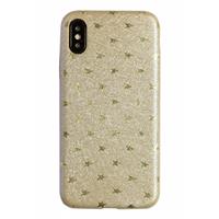 ultra dunne backcover hoes - iPhone X / XS - star beige