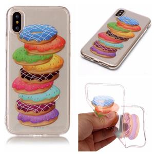 Softcase donuts hoes iPhone X / XS