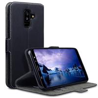 slim wallet hoes - Samsung Galaxy A6 Plus 2018 - zwart