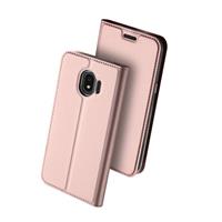 pro serie - slim wallet hoes - Samsung Galaxy J4 2018 - roze/goud