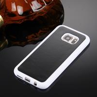 Samsung Galaxy S7 / G930 uniek TPU + kunststof back cover Hoesje met magische Nano zuigtechnologie Wit