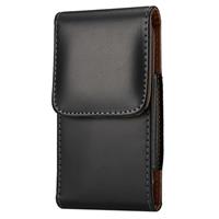 Crazy Horse Texture Vertical Flip Leather Case / Waist Bag with Back Splint for Samsung Galaxy S4 / i9500
