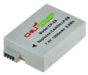 Chilipower LP-E8 accu voor Canon - 1300mAh