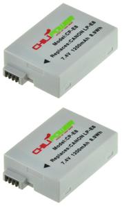 Chilipower LP-E8 accu voor Canon - 1300mAh - 2-Pack