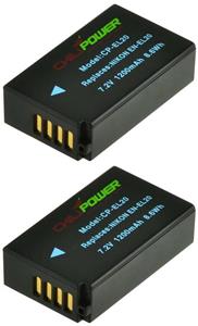 Chilipower EN-EL20 accu voor Nikon - 1200mAh - 2-Pack